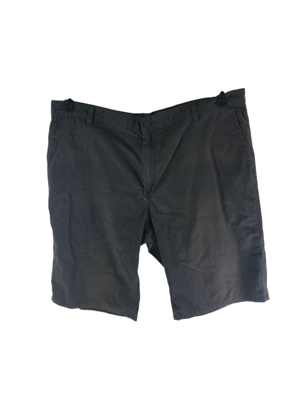 Dickies Black Chino Shorts 100% Cotton Mens Size 42 With Pockets Comfortable Fit